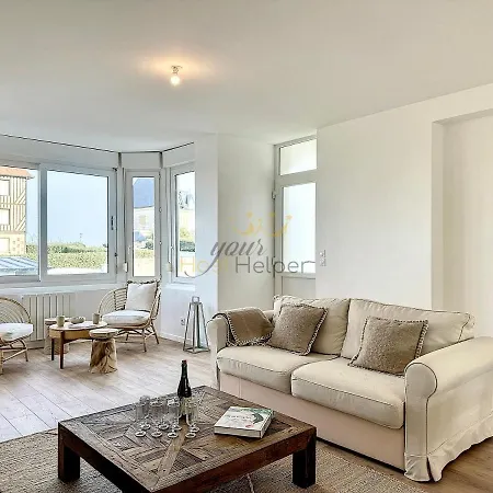 Les Embruns Blonville Vue Mer Extérieur photo