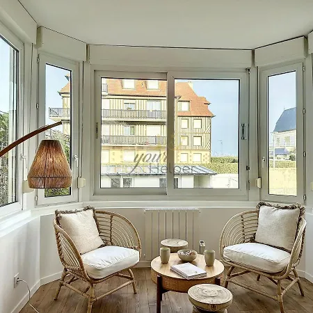 Les Embruns Blonville Vue Mer Extérieur photo